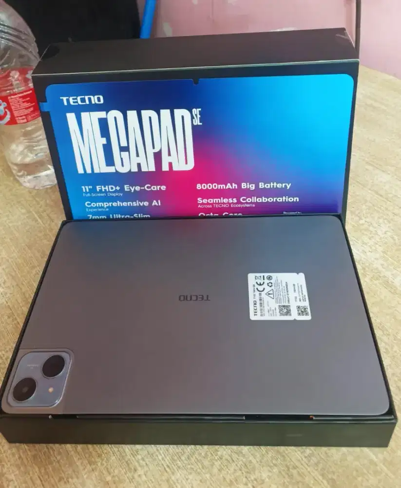 Tab Tecno megapad se 4G ram 4+4/128 + keyboard