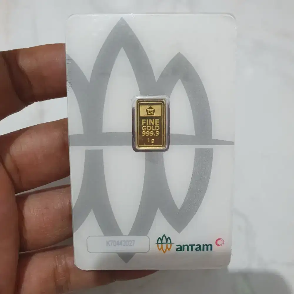 Emas Logam Mulia Antam 1 gr gram 2021 RM Surabaya Sidoarjo Gresik