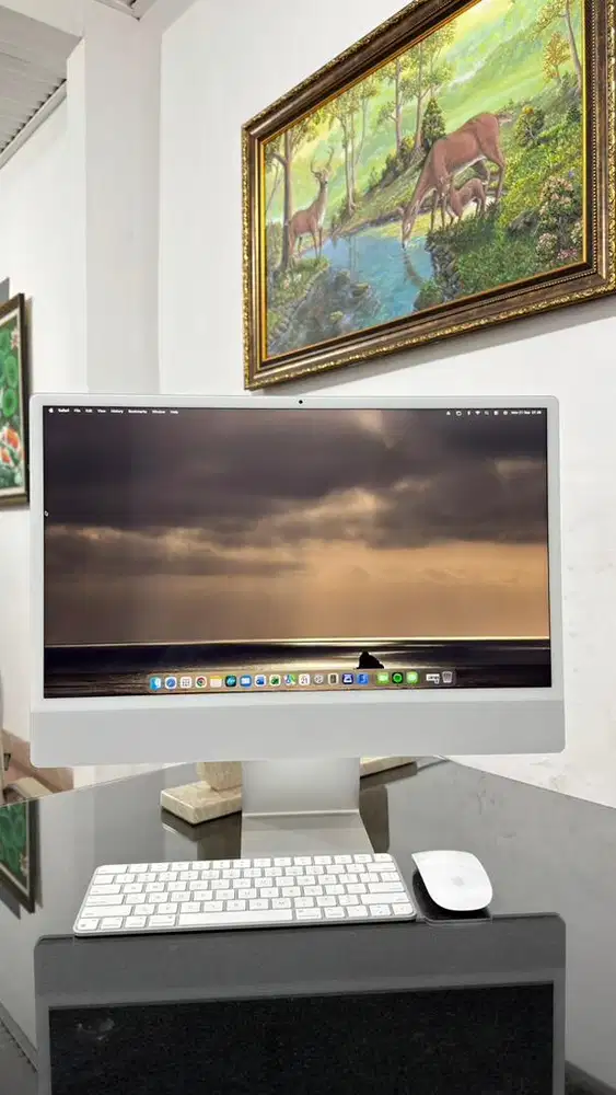 Apple IMAC 24 Inch, 8/256GB, M1, 2021, Ex IBOX.