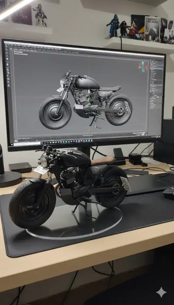 Honda Megapro Mono 2012 Custom Bratstyle
