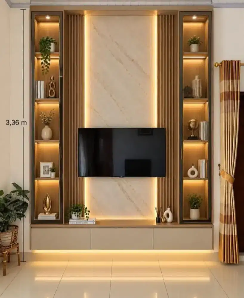 TV Cabinet Finishing HPL