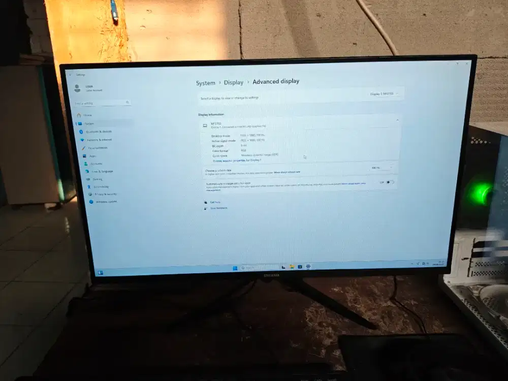 Monitor LED Aiwa 27 Inci 100Hz Frameleg IPS (MF2703-V) – Bandung