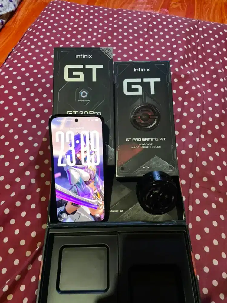 Infinix GT 30 Pro 12/512 bundling Box