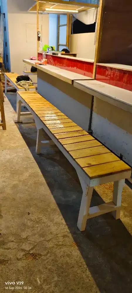 MEJA KURSI WARUNG WARKOP KAYU JATI BELANDA