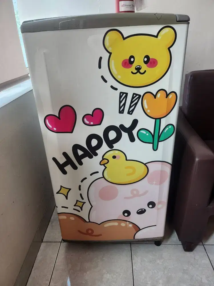 Kulkas 1 Pintu Sanyo Masih Dingin Banget - Murah 500rb (Meruya Jakbar)