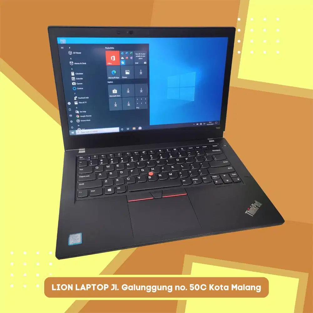 RAM 8GB Core i5 gen 8 Lenovo Thinkpad T480 [21|09]
