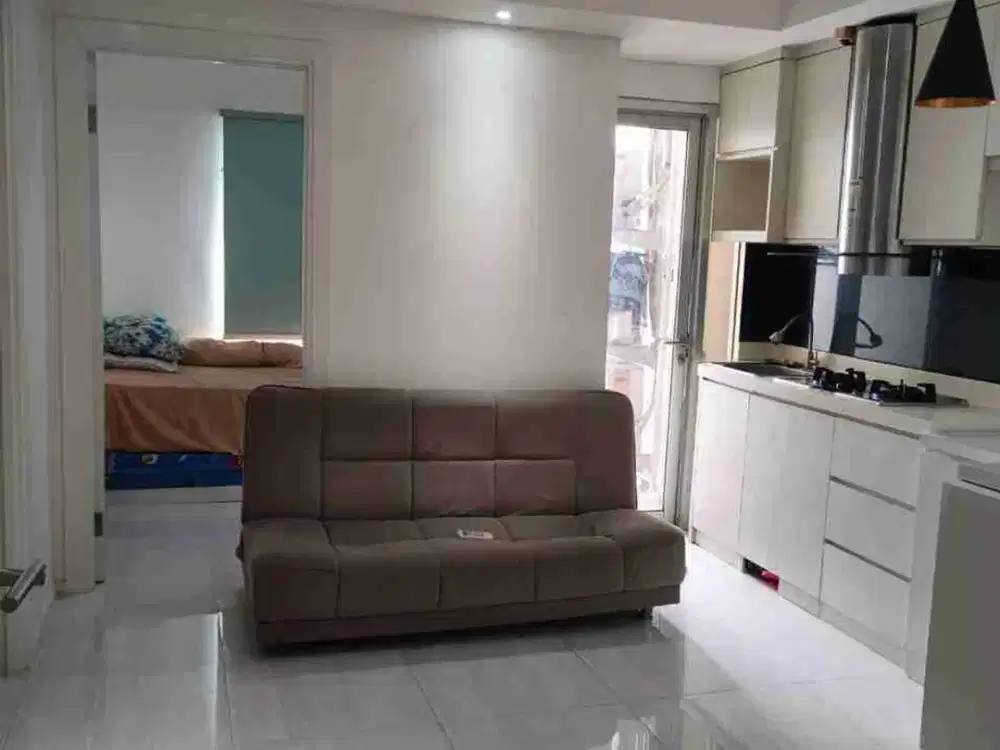 Di sewakan apartemen green lake sunter tower 1 luas 42m 2kamar full furnish