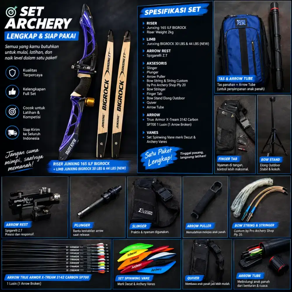 SET OLAH RAGA PANAHAN ( ARCHERY ) [Second]