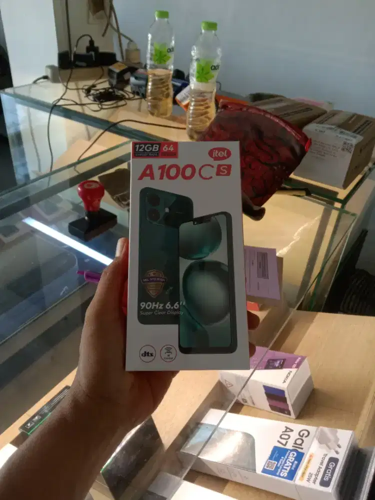 [ Fast respon WA ] Itel A100cs 4+8/64 Garansi resmi 1thn