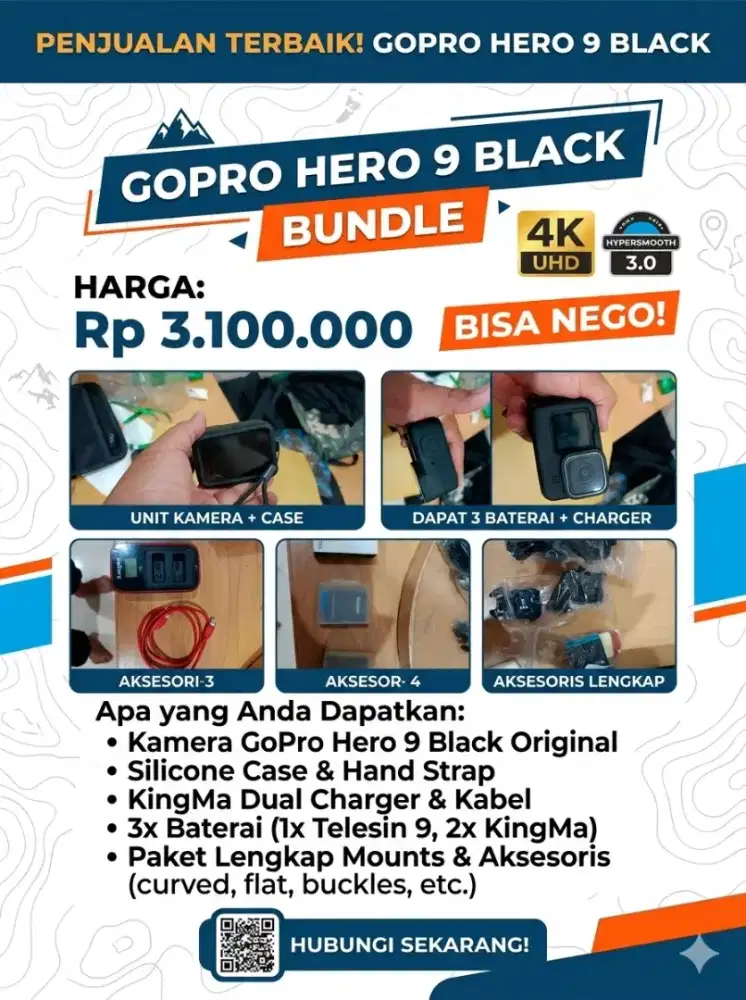GoPro hero 9 Murah
