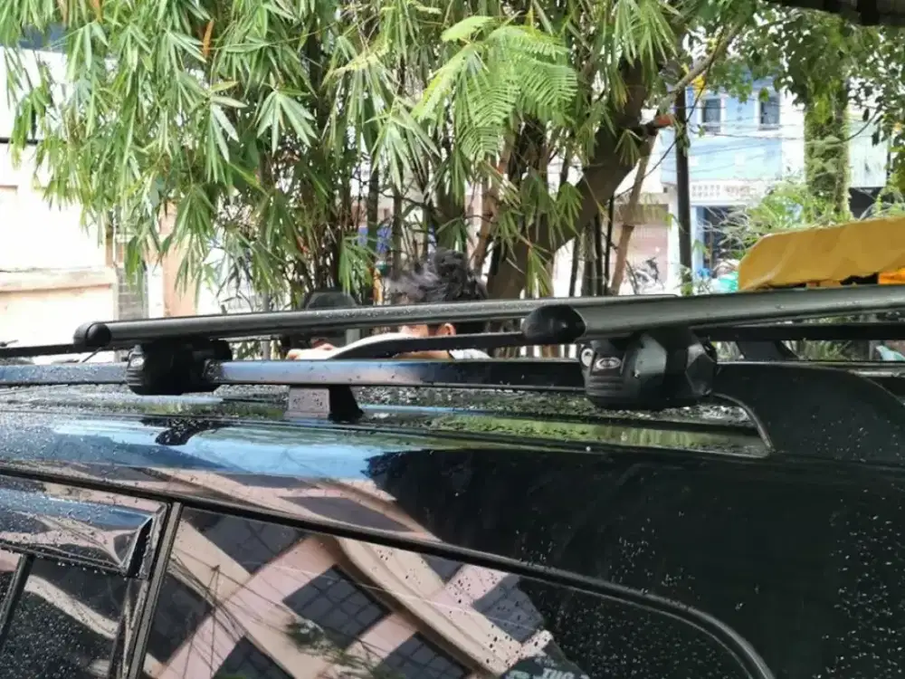 Cross bar jepit roof rail
