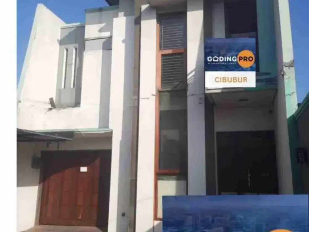 RUKO 2 LANTAI SHM LOKASI STRATEGIS PINGGIR JALAN RAYA CISALAK DEPOK RAPI SIAP HUNI