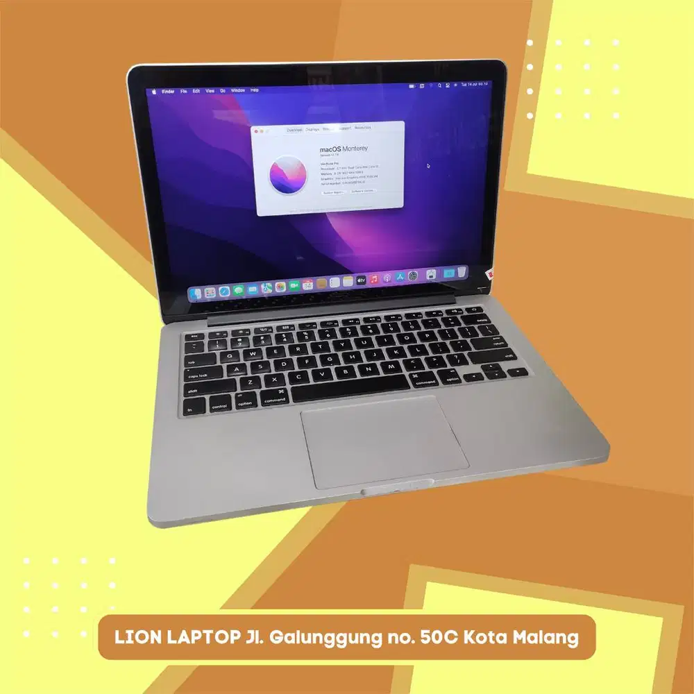 Macbook Pro Retina Core i5 Late 2013 Mulus [21|09]