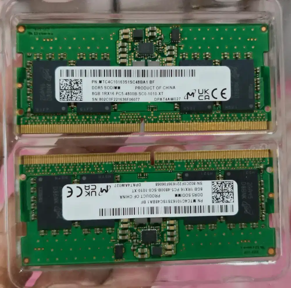 Sodimm 16Gb (8x2) DDR5 4800