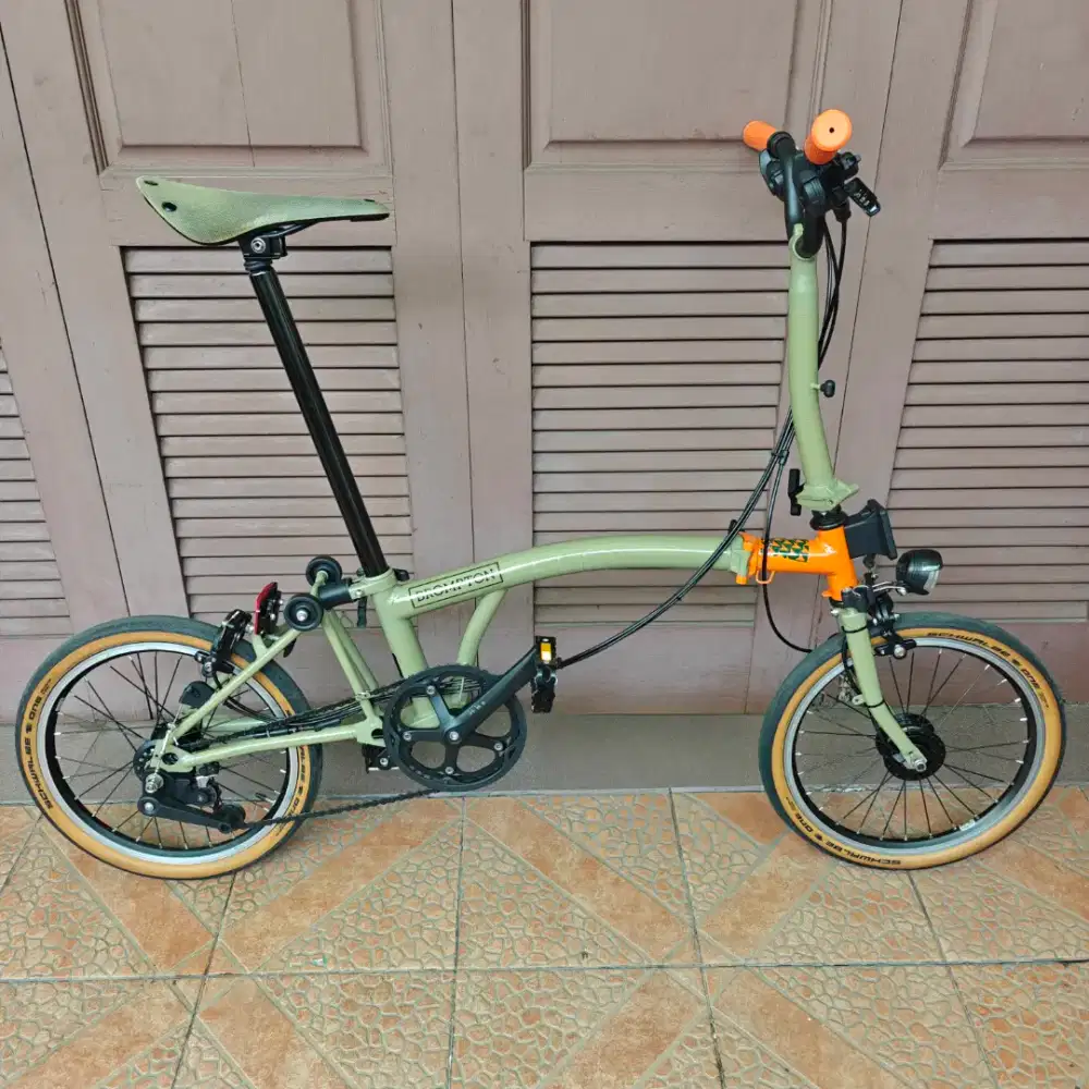 BEKAS - BROMPTON LIMITED EDITION EXPLORE V1 ISTIMEWA MURAH