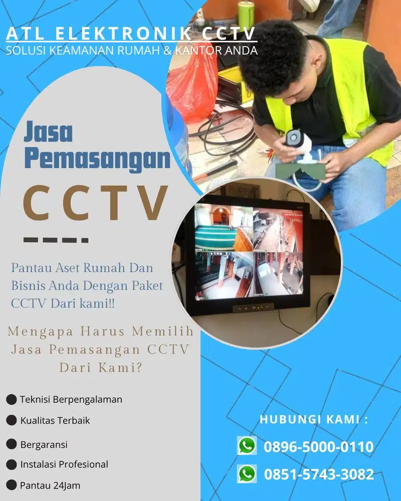 JASA PEMASANGAN DAN PERBAIKAN CCTV MURAH BERGARANSI MALANG RAYA