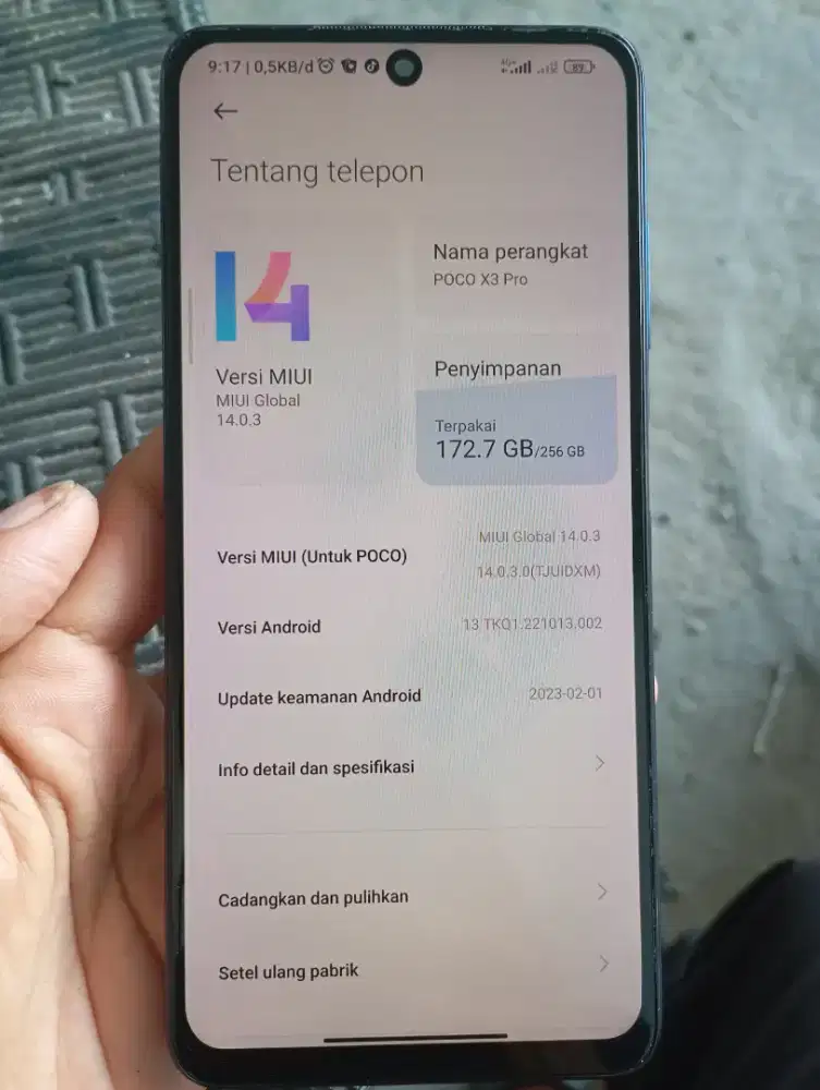 Poco X3 Pro Ram 8/258