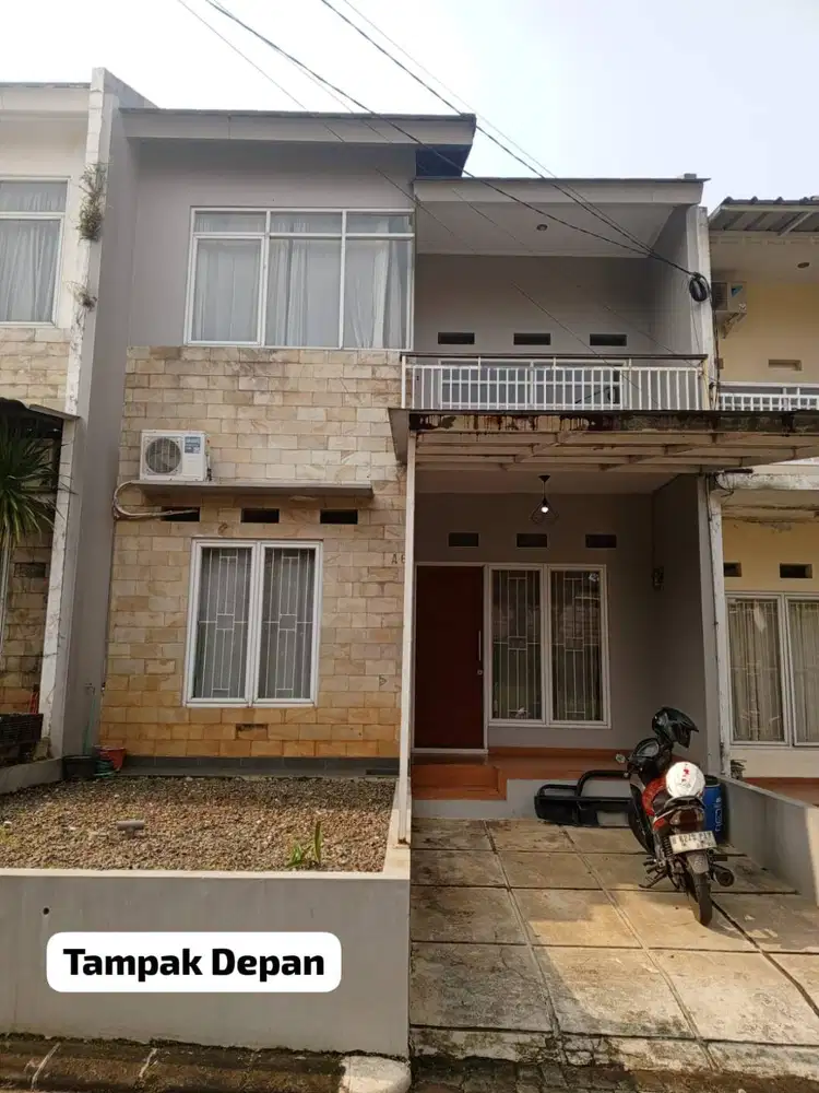 DISEWAKAN RUMAH CLUSTER - PONDOK RAJEG CIBINONG