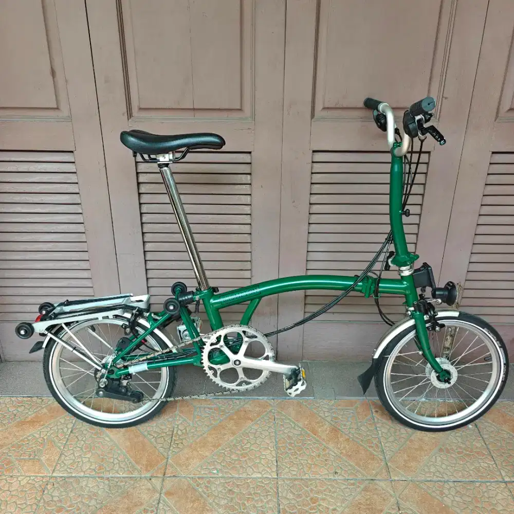 BEKAS - BROMPTON M6RD 2020 Racing Green ISTIMEWANYA