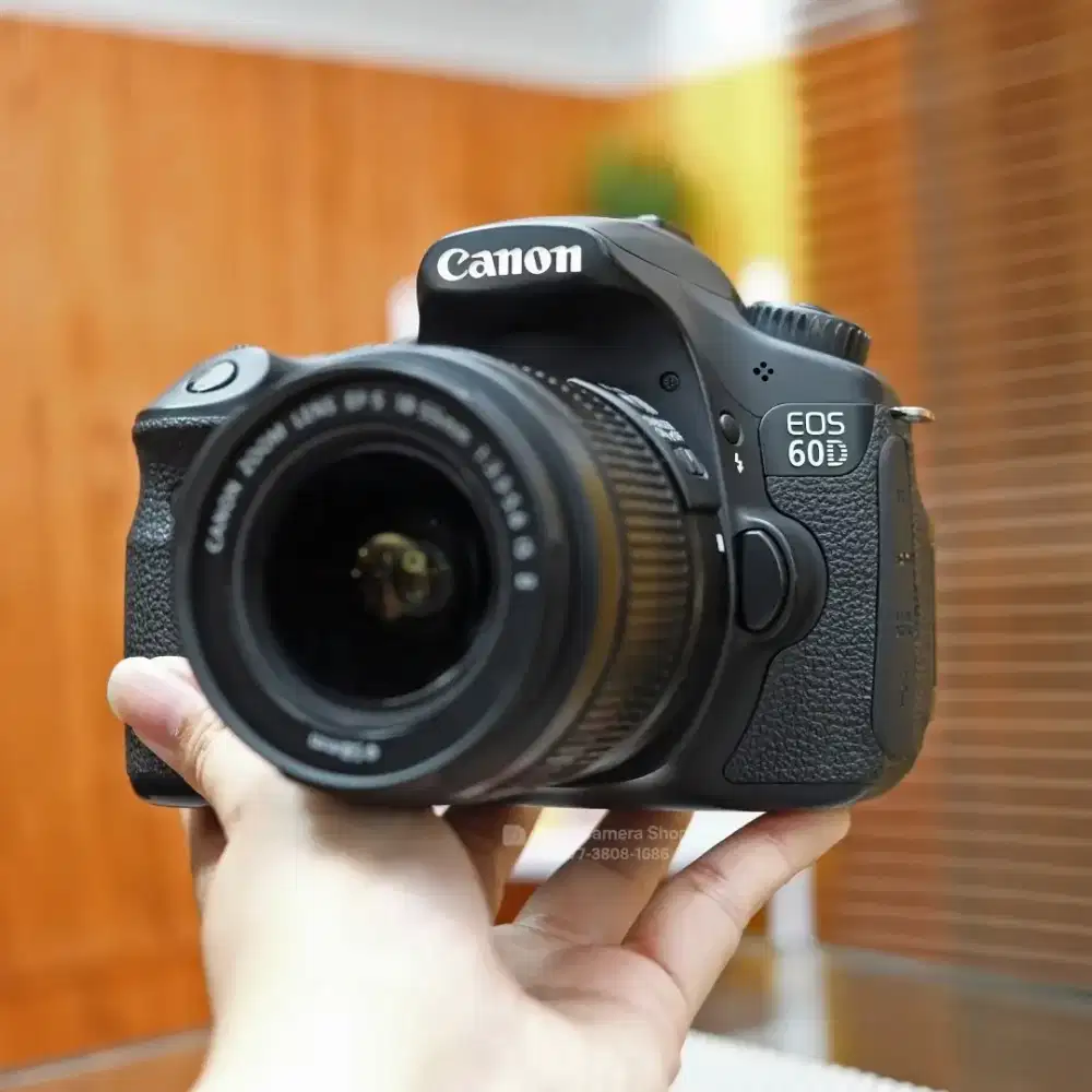 Canon 60D Kit 18-55mm IS II Siap Jepret