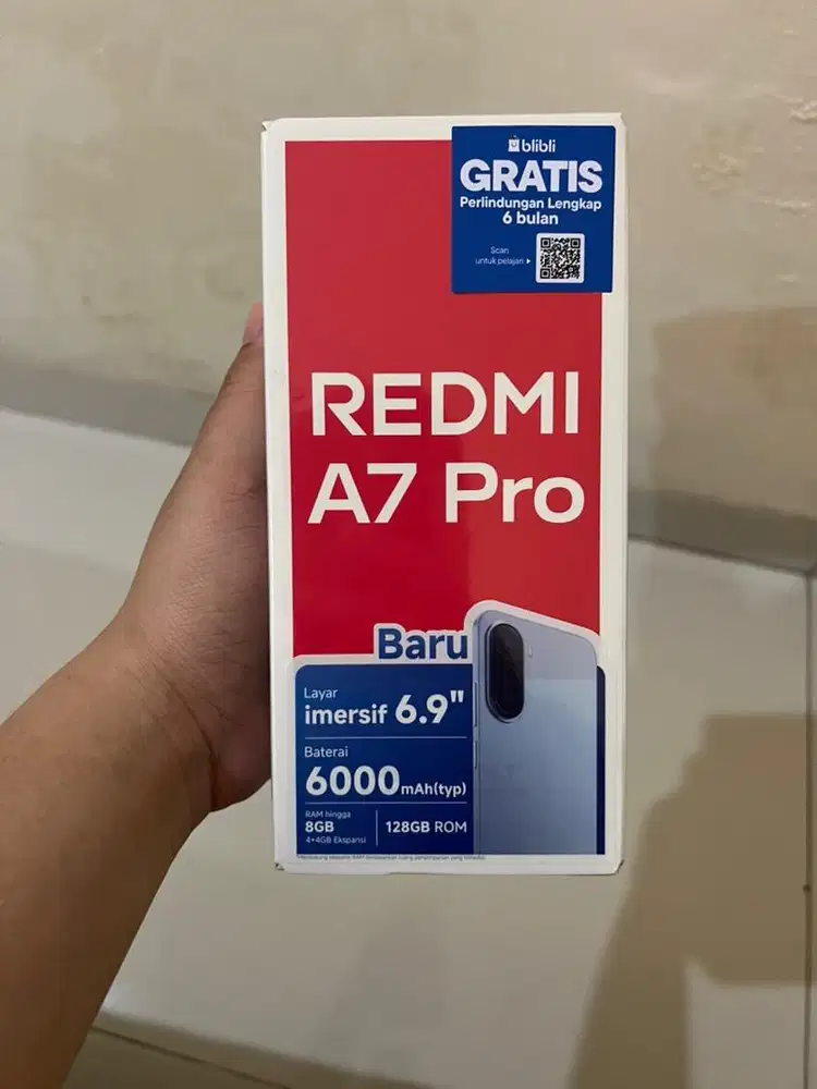 Xiaomi Redmi A7 Pro Black 4/128 BNIB Segel Garansi Resmi