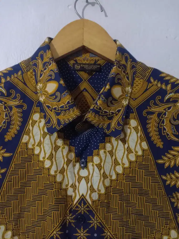 Kemeja Batik Keris Size L Slim