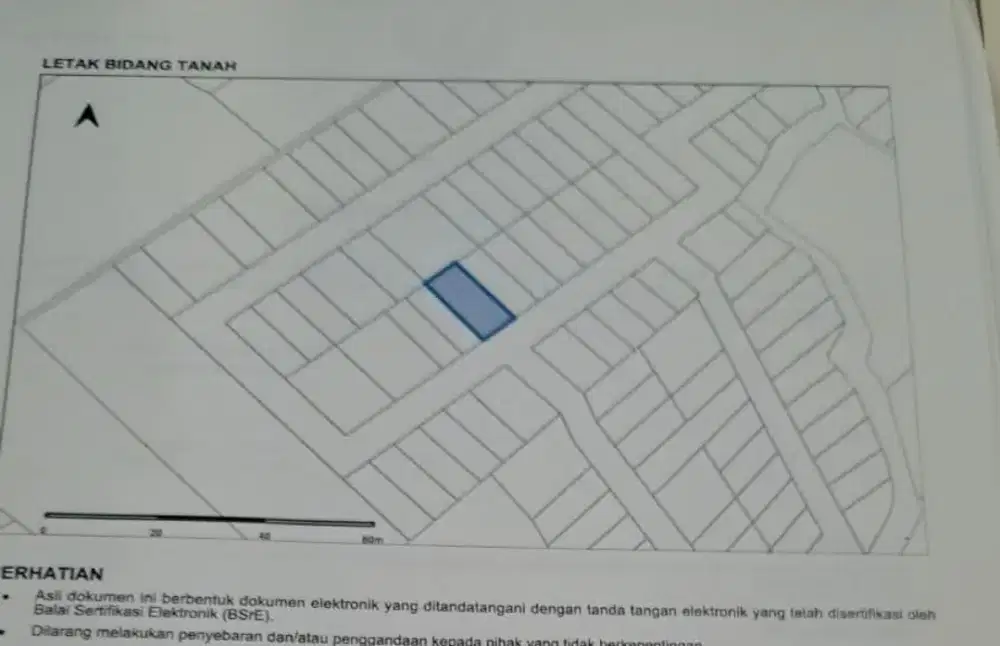 Dijual tanah kapling 7,5 m x 17 m di Klampok View Singosari Malang