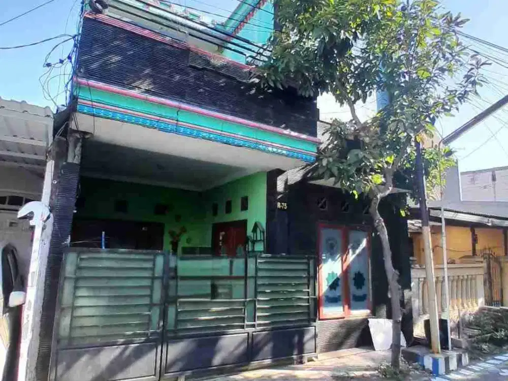 Lelang rumah 2 Lantai perum pondok jati sidoarjo