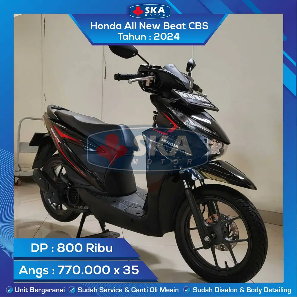Honda All New Beat CBS Tahun 2024