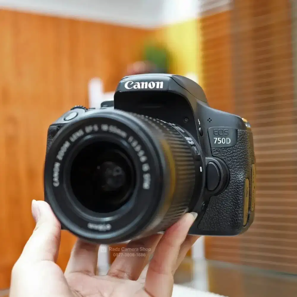 Canon 750D Kit 18-55mm IS STM Siap Jepret
