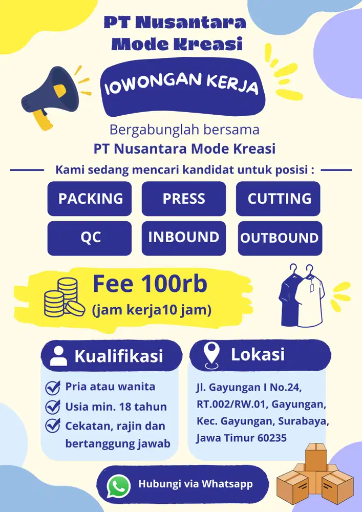 Lowongan Pekerjaan