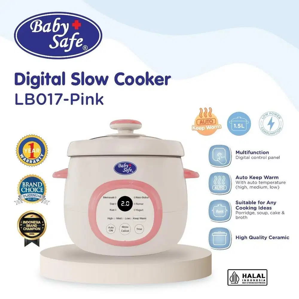 Slow cooker Babysafe-LB017