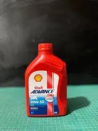 Oli SAE 20W-50 0.8 Liter Merk Shell