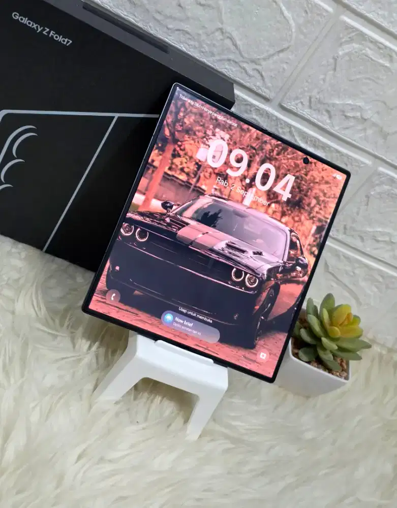 Samsung Z Fold 7 Hitam 256Gb Bening Bagus
