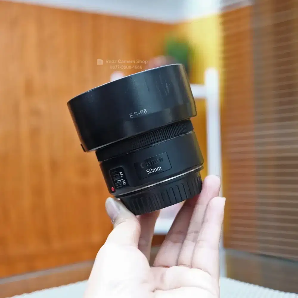Canon 50mm f1.8 STM Siap Pakai