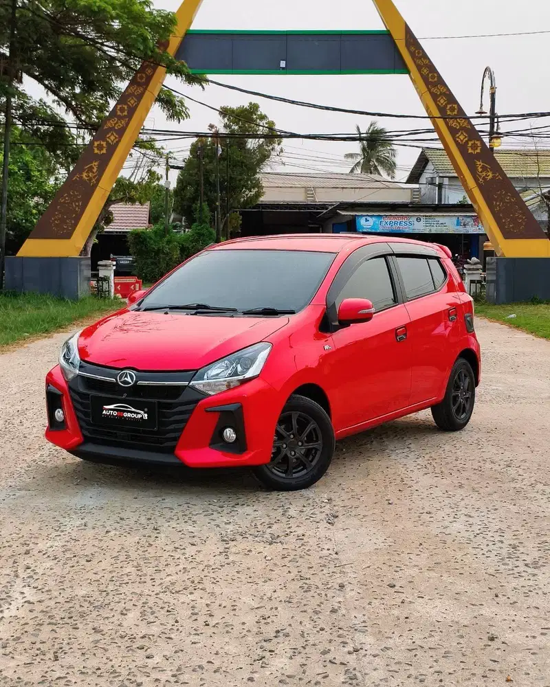 DAIHATSU NEW AYLA TIPE X (MERAH) 1.2 MANUAL (2022)
