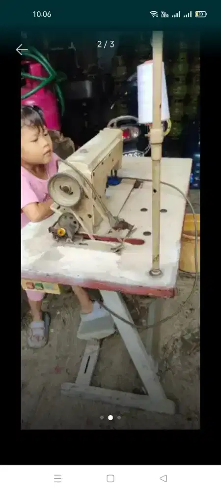 Mesin jahit yamata listrik