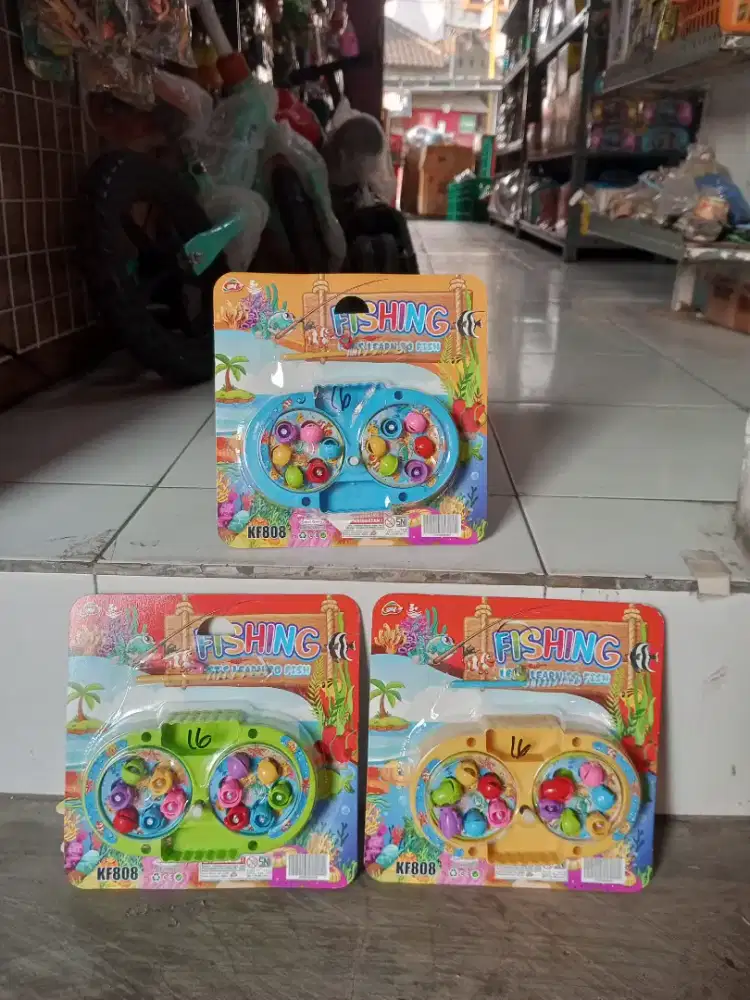 Mainan anak pancing kolam putar 2