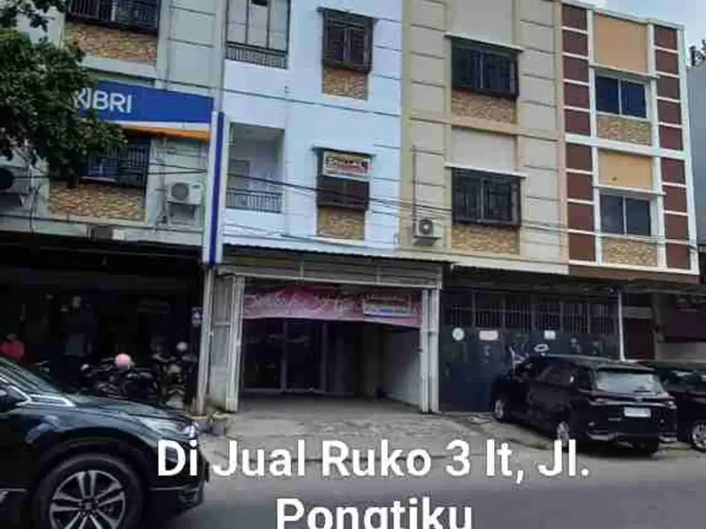 Di Jual Ruko 3 lt, Jl Pongtiku, Mks
