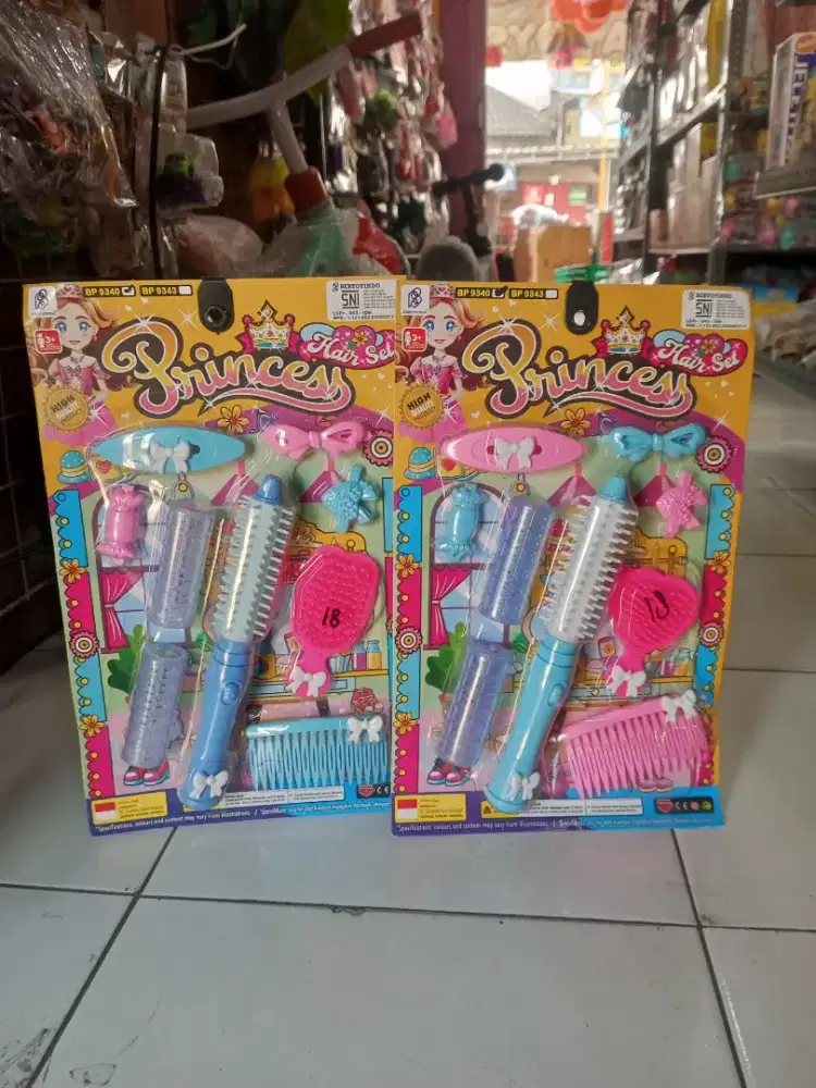 Mainan anak princess hair set