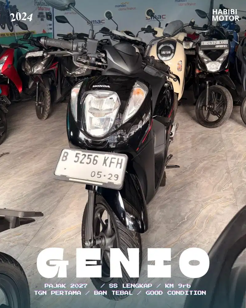 GENIO CBS 2024 km 9 rb Good condition cash/kredit