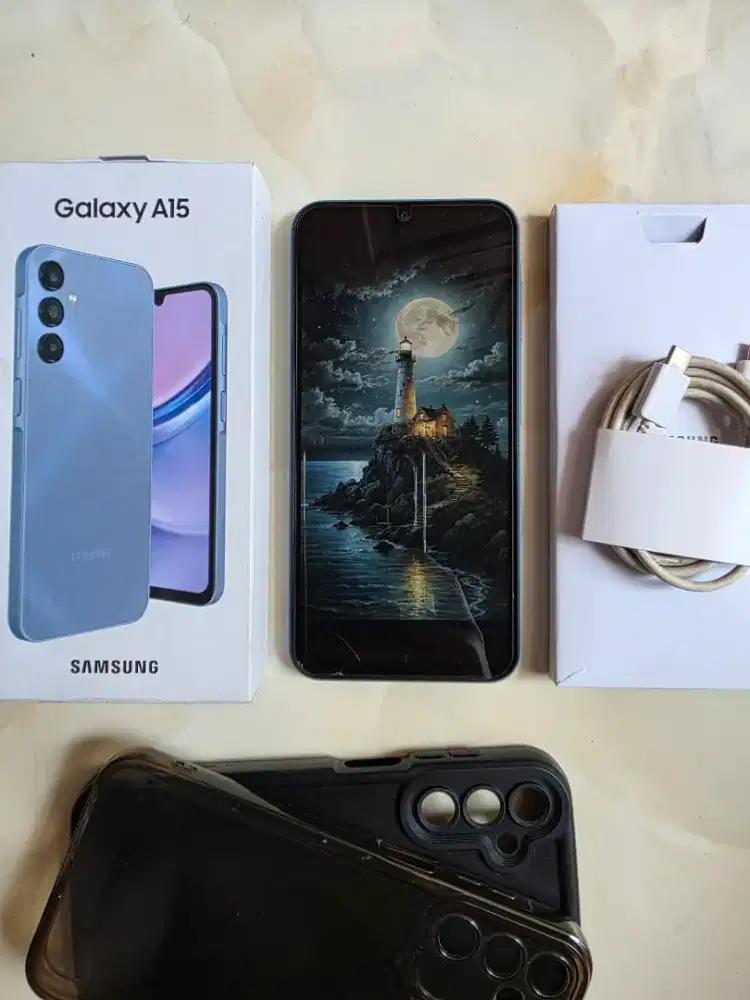 Samsung A15 ram 8 / 128 4G fullset murah bkn a14 a16 a17