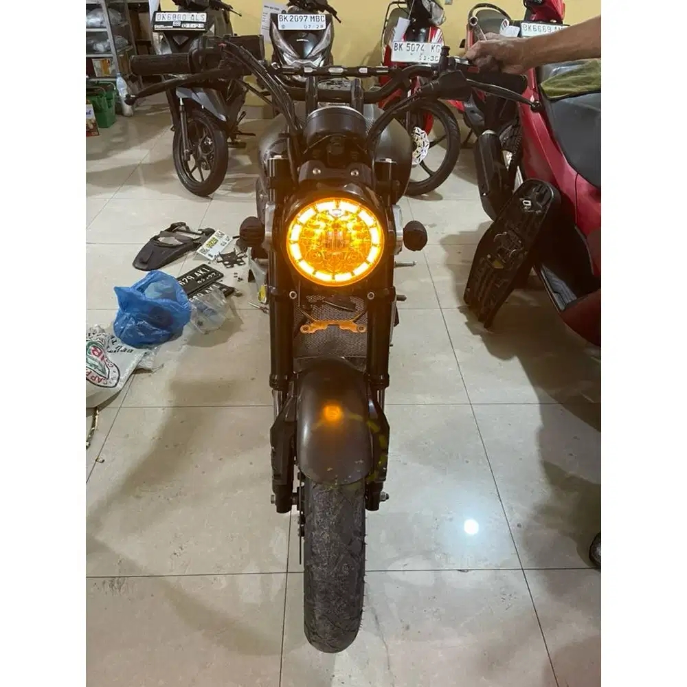 DayLed Lampu Depan Custom Copotan Kereta XSR