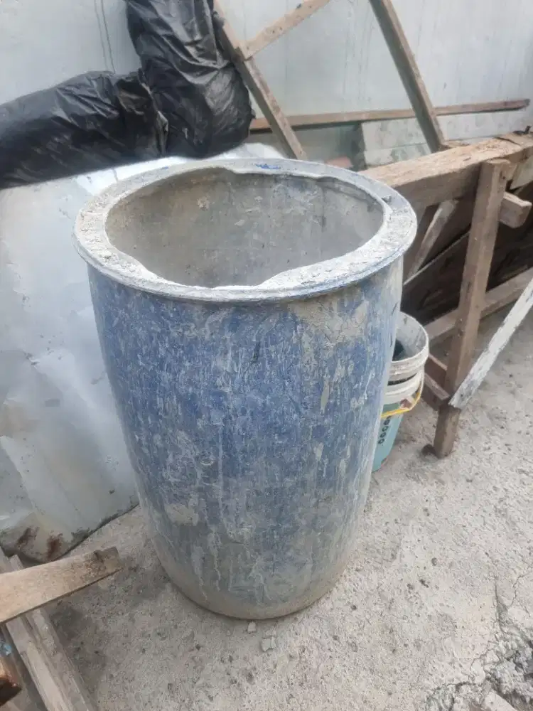 Tong Drum Plastik HDPE 200 Liter Jumbo