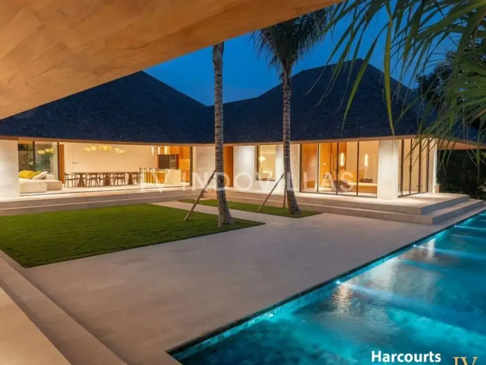 Villa Mewah 5 Kamar Tidur Siap Huni di Pererenan Bali Dekat Pantai