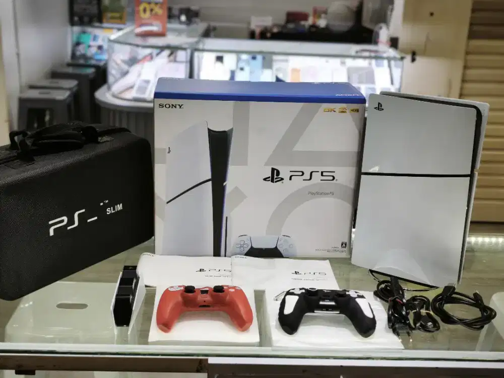 PS5 Slim Disc 1TB Full Aksesoris