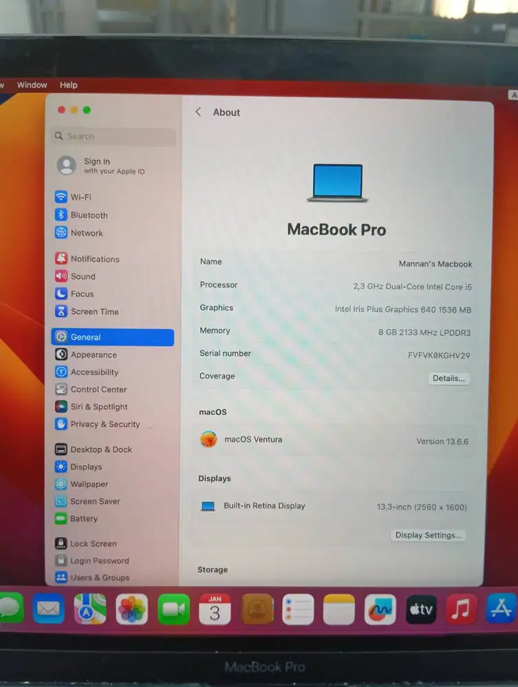 MackBook Pro 8 GB