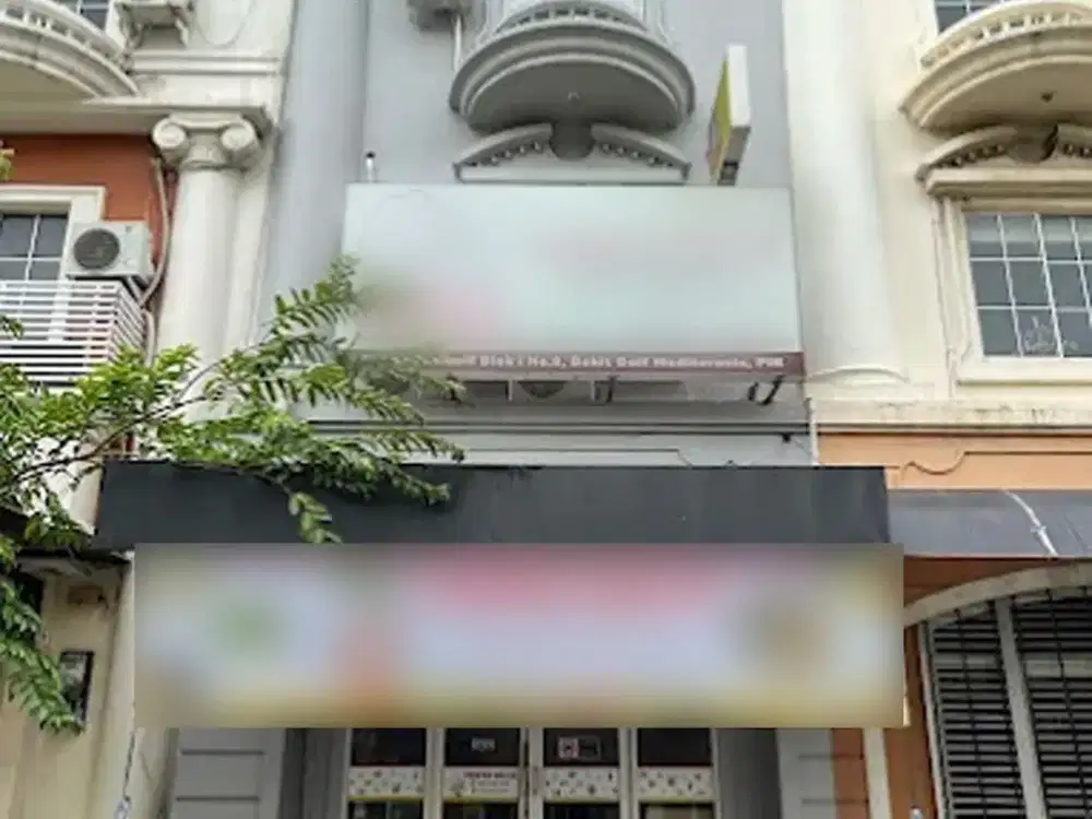 DISEWAKAN MURAH RUKO EKSKLUSIF BGM PIK - 4 LANTAI, RUKO SIAP USAHA