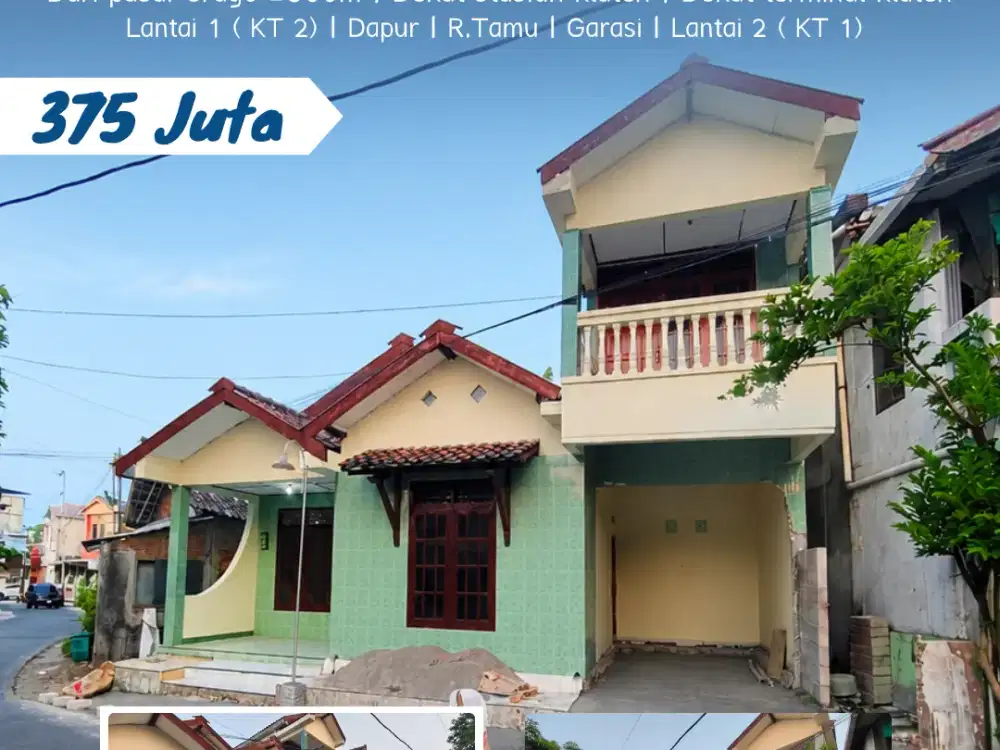 DIJUAL RUMAH SIAP HUNI – KLATEN DEKAT PASAR SRAGO