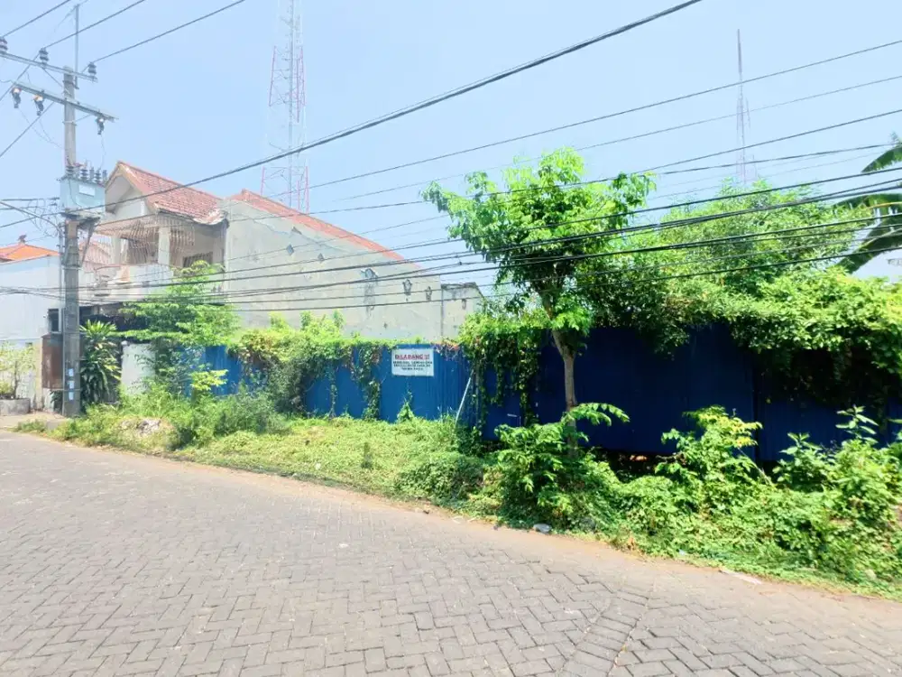 A128 JUAL TANAH AREA LONTAR SAMBIKEREP SURABAYA BARAT, SHM, LUAS 933 METER